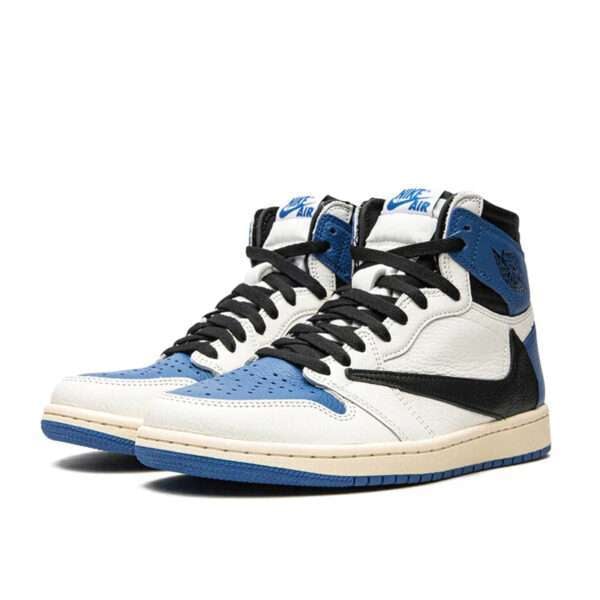 Air Jordan 1 Retro High OG SP X Travis Scott (Fragment Military Blue)